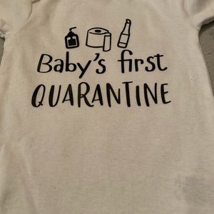 BABYS FIRST QUARANTINE BODYSUIT